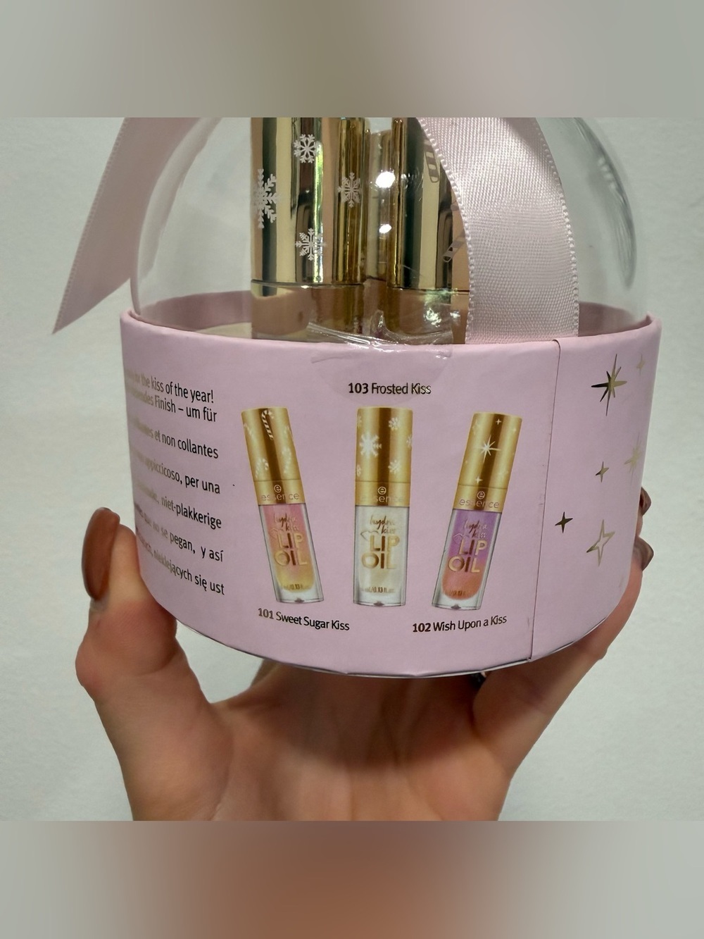 Essence The Most Wonderful Kiss Of The Year Hydra Kiss Lip Oil Set of 3 - Picture 5 of 6